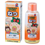 Lion 兒童 Bufferin 感冒糖漿 S 草莓味 120mL(發燒/鎮痛)
